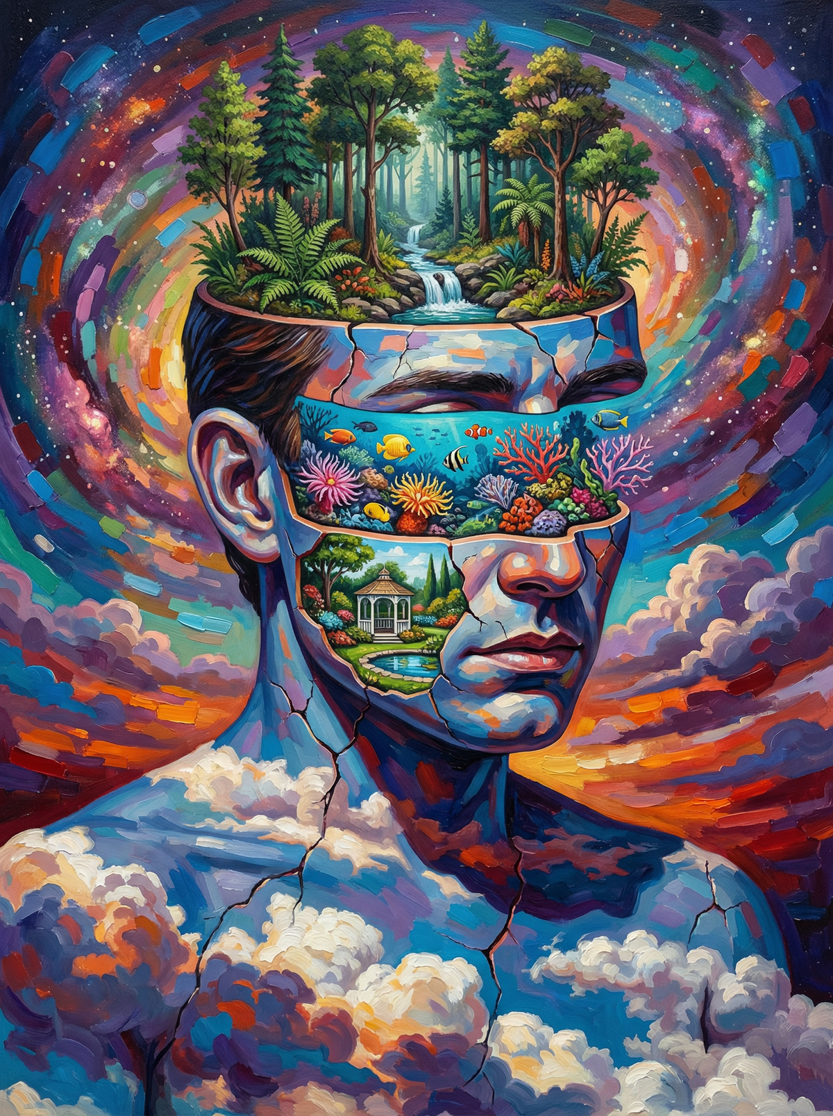 Mind Forest Celestial Portrait (120 Colours)