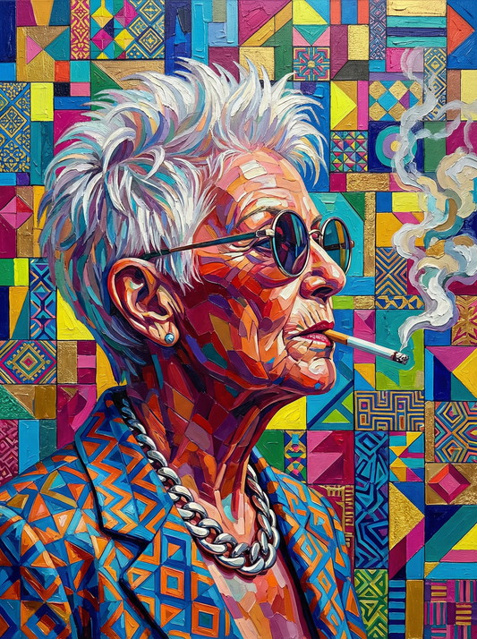 Modern Elder Portrait (80 Colours)