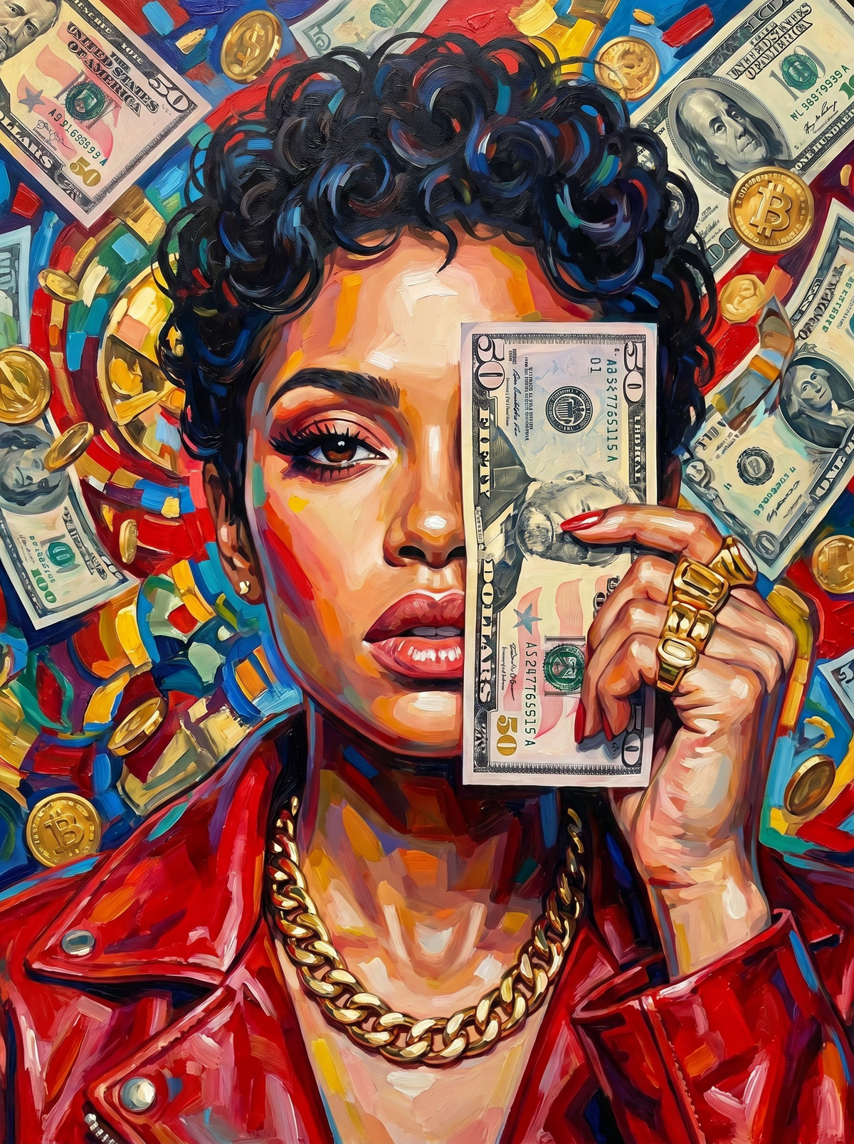 Money Moves Woman (120 Colours)