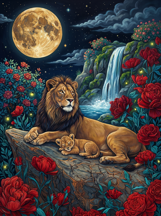 Moonlit Lion Dynasty (80 Colours)