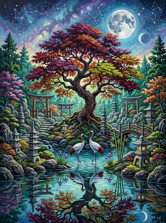 Moonlit Zen Garden (80 Colours)