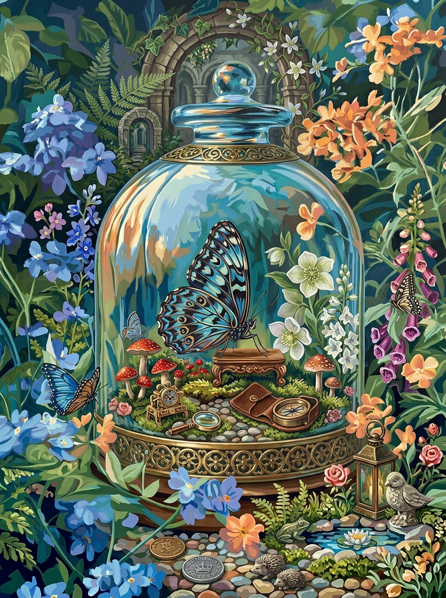 Mystical Butterfly Garden (80 Colours)
