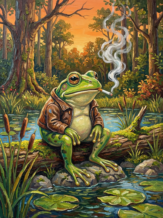 The Frog Knows Things (80 Colours)