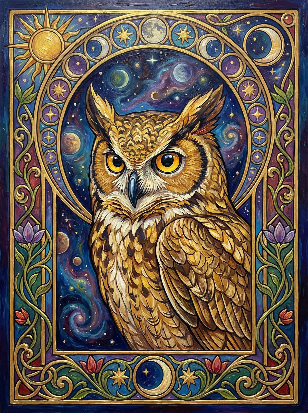 Mystical Owl Universe (120 Colours)
