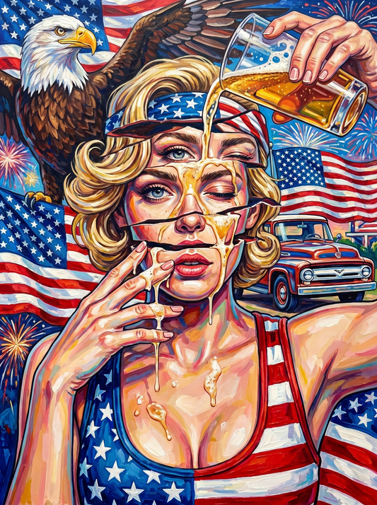 Patriotic American Dream (80 Colours)