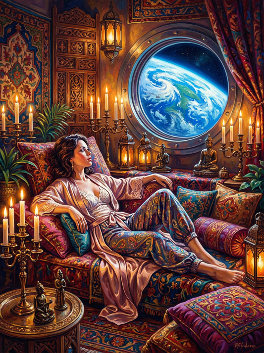 Peaceful Space Dreamer (80 Colours)
