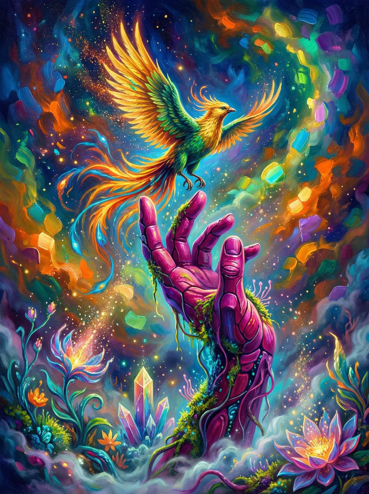 Phoenix Rising Wings (80 Colours)