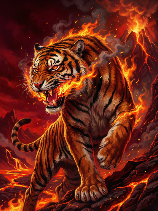 Tiger, Unextinguished (80 Colours)