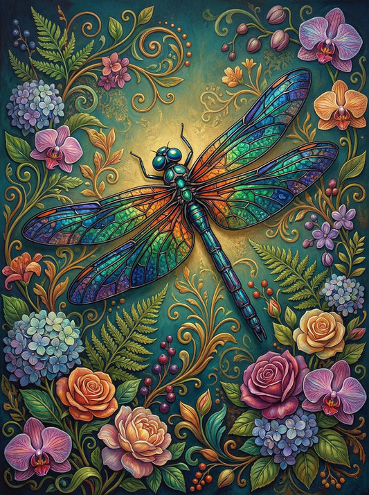 Rainbow Dragonfly Garden (80 Colours)