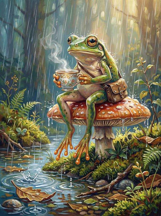 Rainy Day Frog Tea (80 Colours)