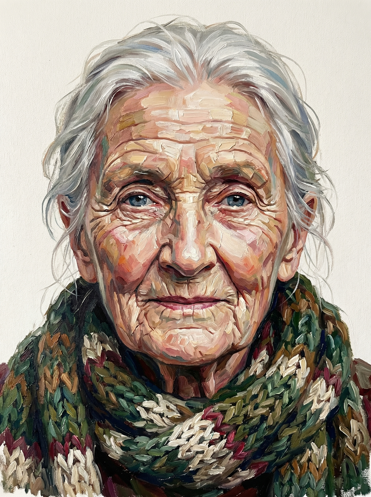Serene Elder Face (80 Colours)