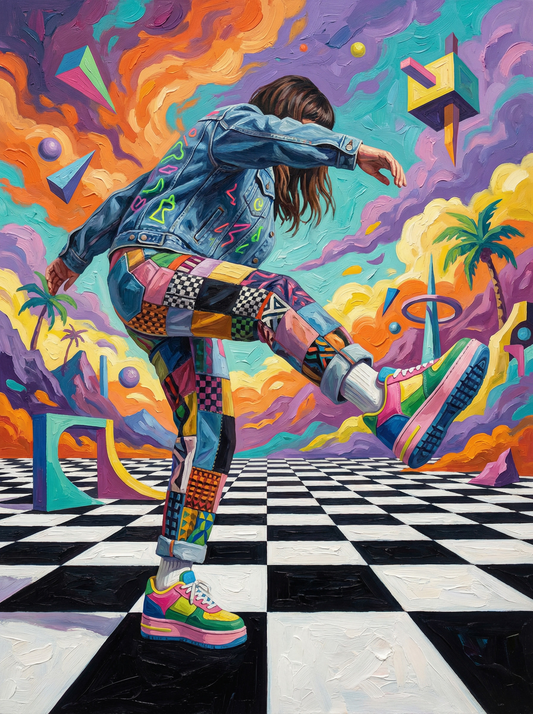One Foot in Another Dimension (80 Colours)