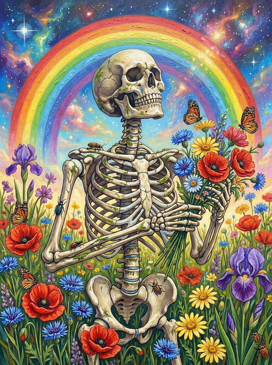 Skeleton Rainbow Bouquet (80 Colours)