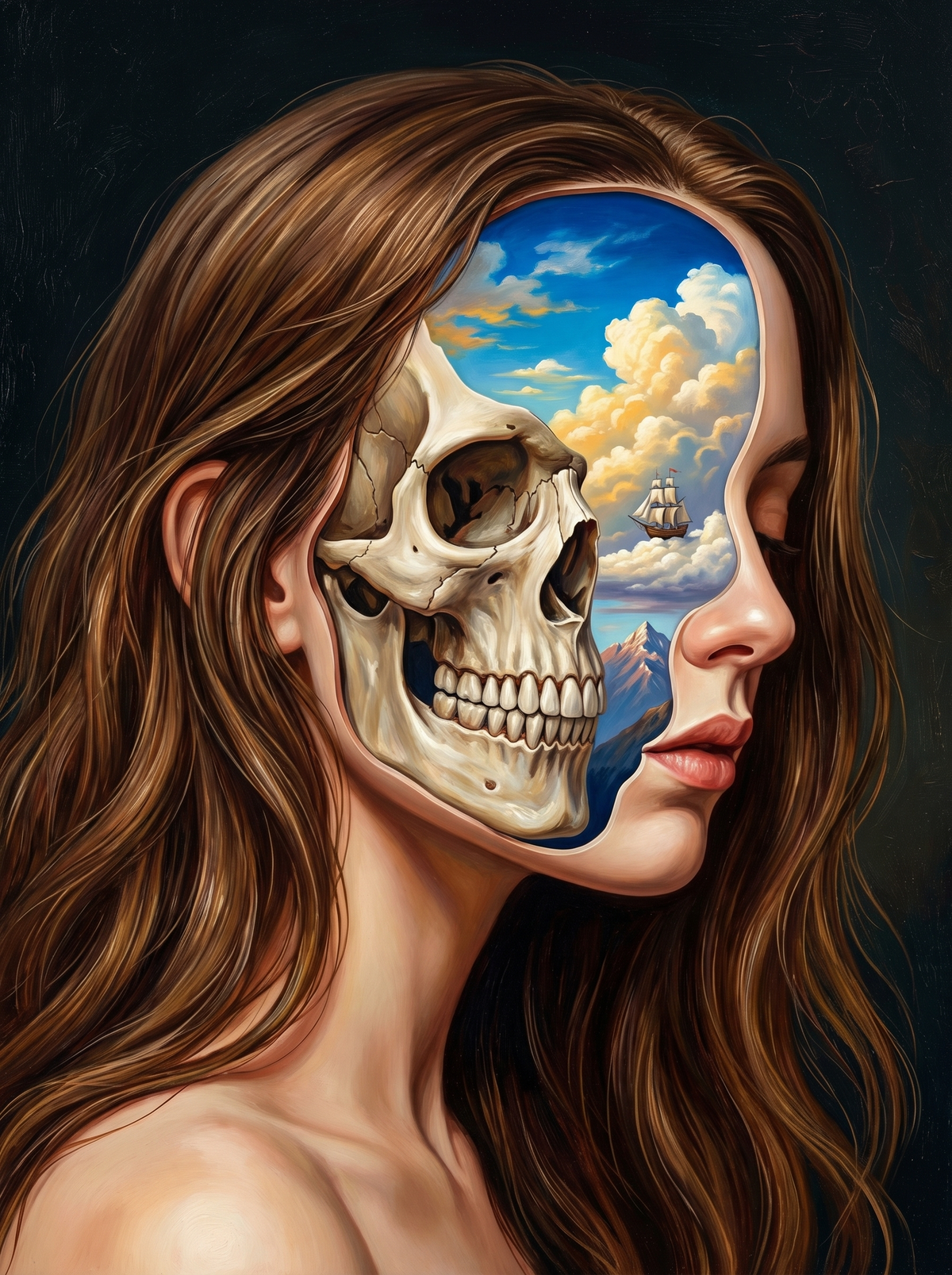 Skull Cloud Interior Vision (80 Colours)