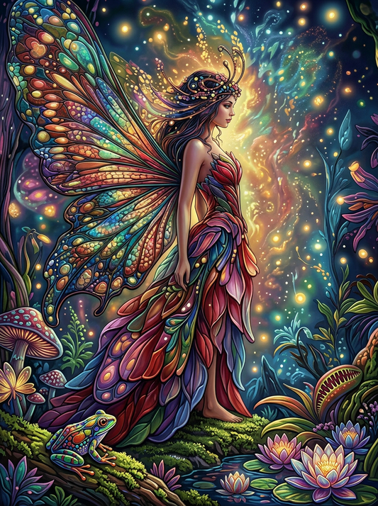 Stained Glass Fairy (120 Colours)