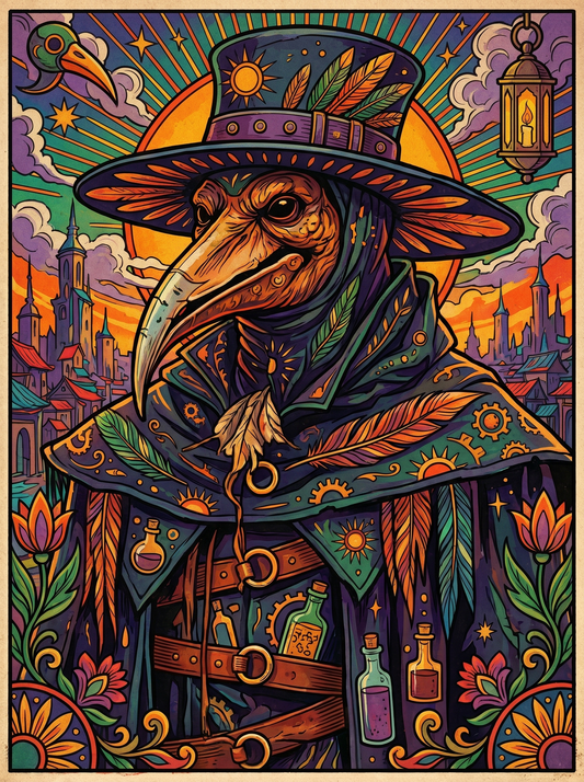 Steampunk Plague Doctor (80 Colours)