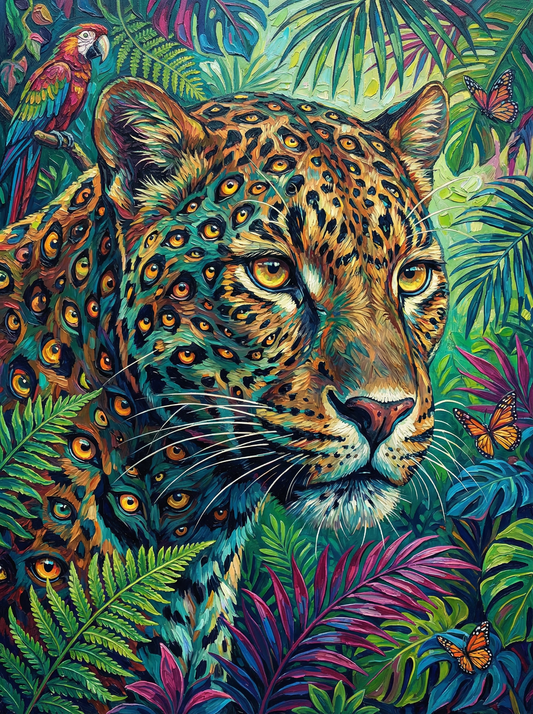 Nothing Moves Unnoticed Leopard (80 Colours)