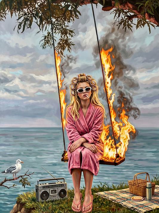 Unbothered Seaside Burning Swing (80 Colours)