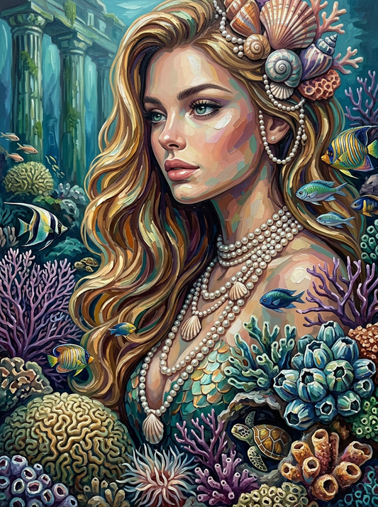 Underwater Mermaid Paradise (80 Colours)