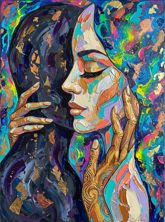 Vibrant Artistic Faces (80 Colours)