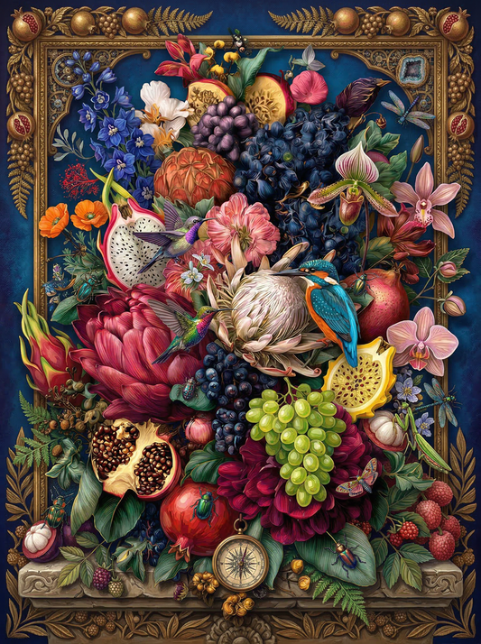 Vintage Botanical Treasures (80 Colours)