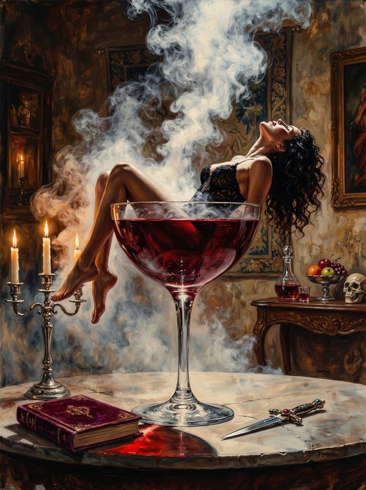 Wine Glass Sophistication (120 Colours)