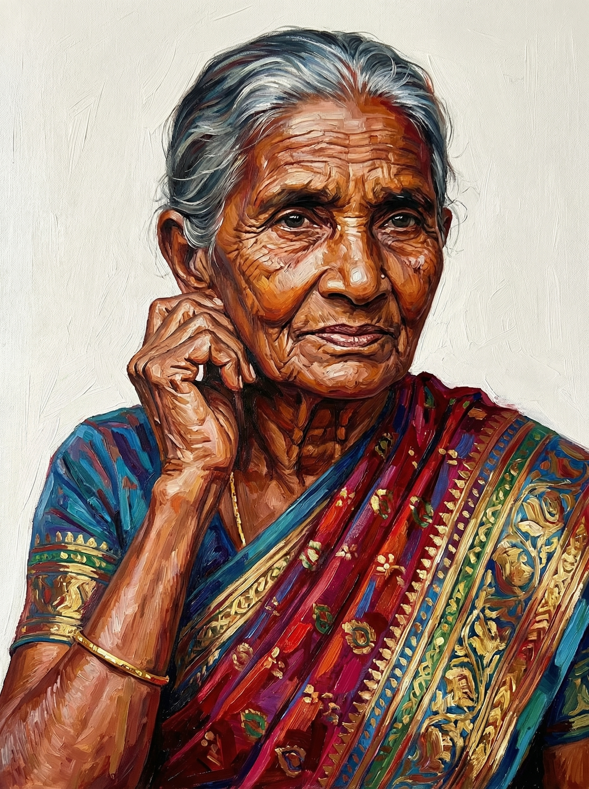 Wise Woman Contemplation (80 Colours)