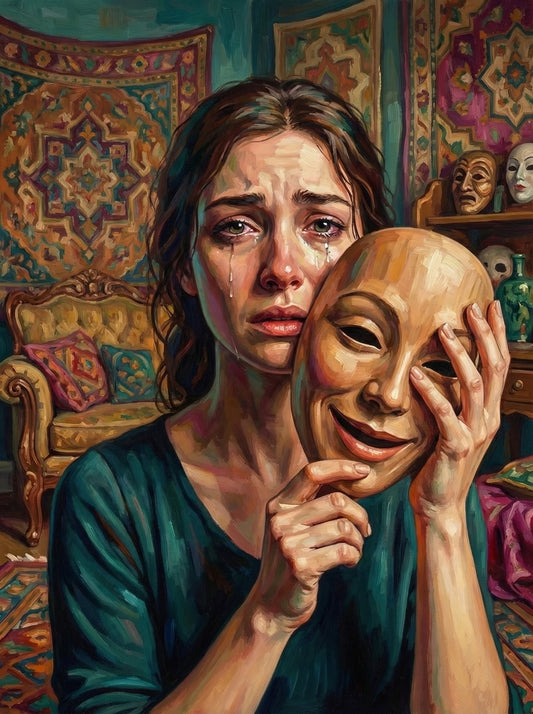 Wooden Mask Expression (80 Colours)
