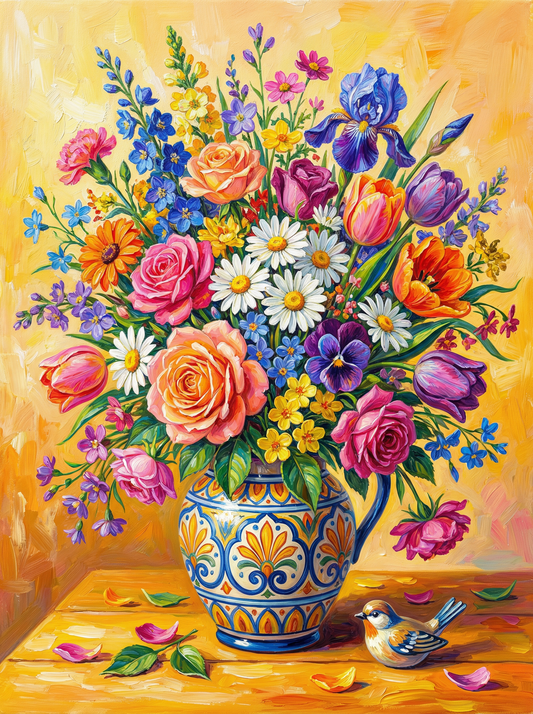 Yellow Garden Song (80 Colours)