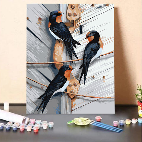 Welcome Swallows, Door