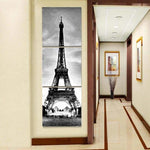 3PCS Multi Panel Eiffel Tower Diy Paint By Numbers Kits 