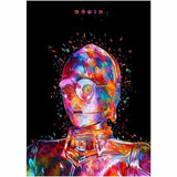 Abstract Alien Diy Paint By Numbers Kits VM00027 - NEEDLEWORK KITS