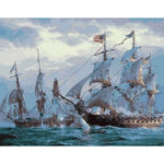 Boat Diy Paint By Numbers Kits ZXQ1076 - NEEDLEWORK KITS