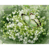 Butterfly Diy Paint By Numbers Kits WM-1500 - NEEDLEWORK KITS