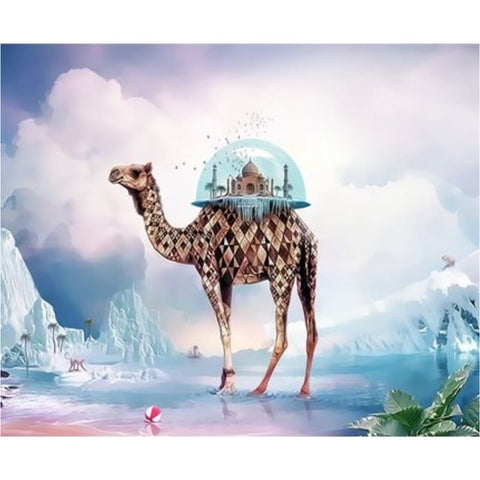 Camel Diy Paint By Numbers Kits ZXQ3721 - NEEDLEWORK KITS