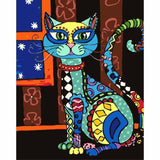 Color Cat Diy Paint By Numbers Kits WM-590 - NEEDLEWORK KITS