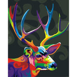 Deer Diy Paint By Numbers Kits WM-1176 - NEEDLEWORK KITS