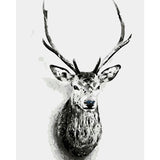 Deer Diy Paint By Numbers Kits WM-773 - NEEDLEWORK KITS