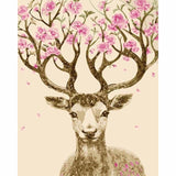 Deer Diy Paint By Numbers Kits YM-4050-234 - NEEDLEWORK KITS