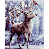 Deer Diy Paint By Numbers Kits YM-4050-258 - NEEDLEWORK KITS