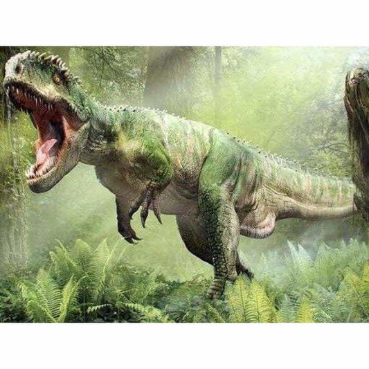 Dinosaur Diy Paint By Numbers Kits PBN94042 - NEEDLEWORK KITS