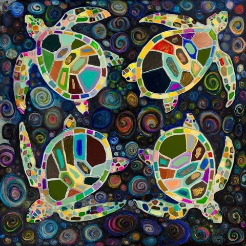 Diy Paint By Numbers Kits QFA90202 - NEEDLEWORK KITS