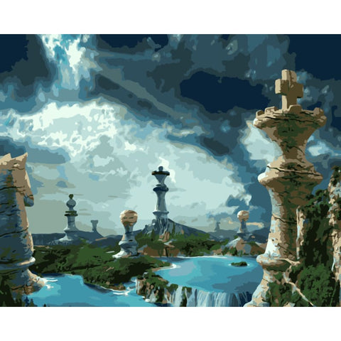 Diy Paint By Numbers Kits WM-1543 - NEEDLEWORK KITS