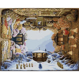 Diy Paint By Numbers Kits WM-938 - NEEDLEWORK KITS