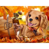 Dog Diy Paint By Numbers Kits PBN54143 - NEEDLEWORK KITS