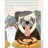 Dog Diy Paint By Numbers Kits PBN97869 - NEEDLEWORK KITS