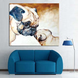 Dog Diy Paint By Numbers Kits VM30170 - NEEDLEWORK KITS