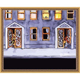 Door Diy Paint By Numbers Kits ZXE098 - NEEDLEWORK KITS