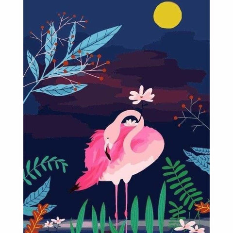 Flamingo Diy Paint By Numbers Kits VM97945 - NEEDLEWORK KITS