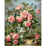 Flower Diy Paint By Numbers Kits SY-4050-089 - NEEDLEWORK KITS